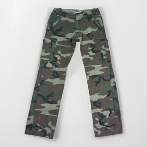 All-Son Brand Slim Fit Camo Cargo Pants Men’s Size 33x32 Utility Military
